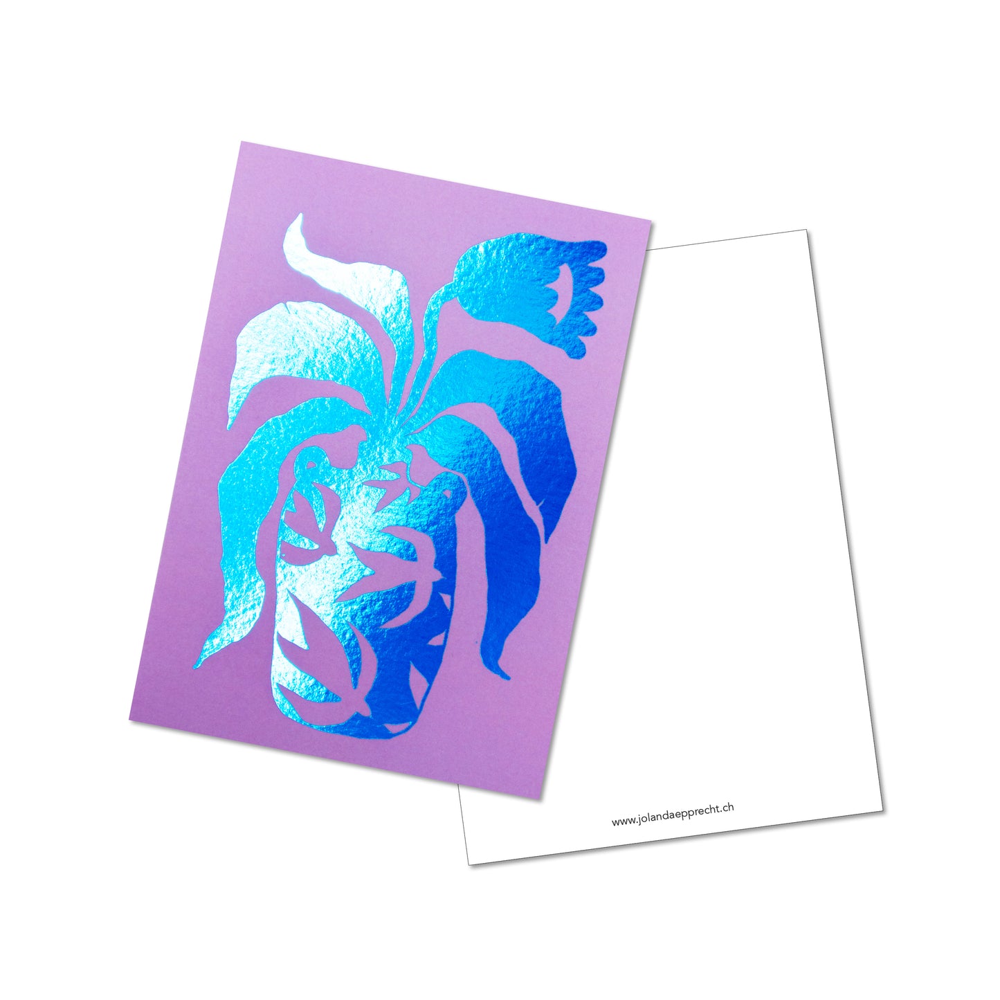 Jolanda Epprecht - Postkarte "Vogelvase 2" (5 Stück)