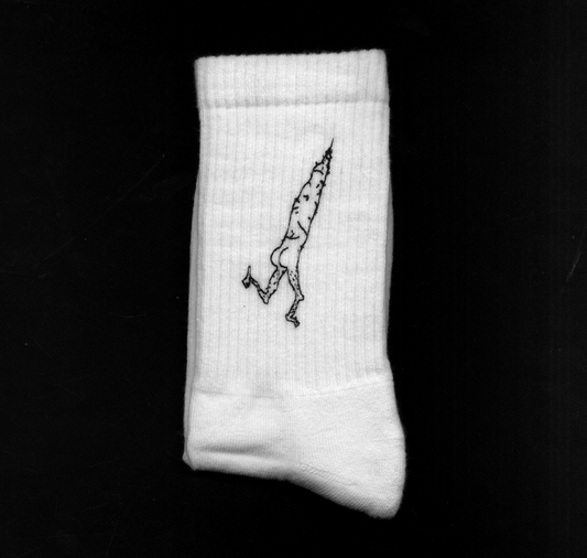 studio kollygujer - Socken "Rüebli" (6 Stück)