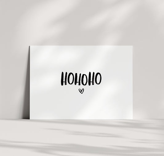 Pomba - Postkarte "Hohoho<3" (10 Stück)