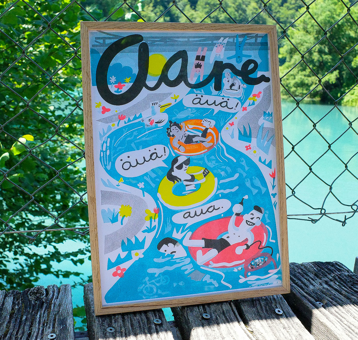 Plundernase - Plakat "Aare" (3 Stück)