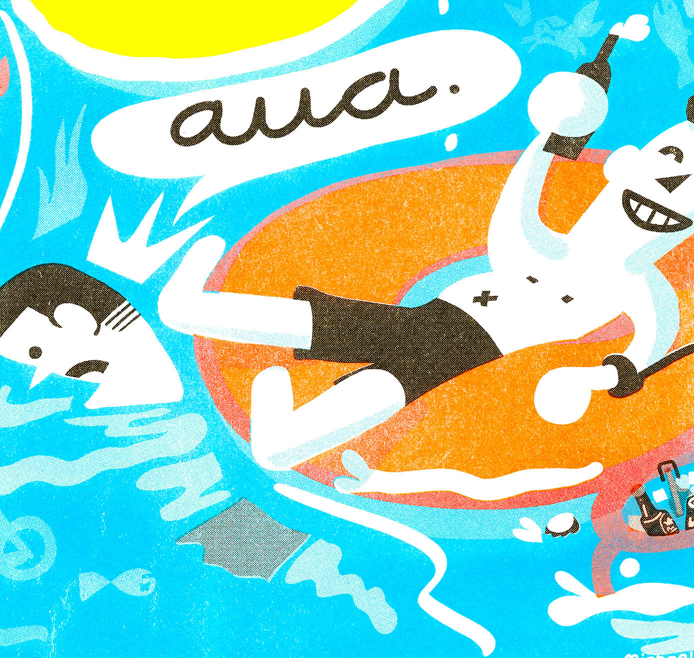 Plundernase - Plakat "Aare" (3 Stück)