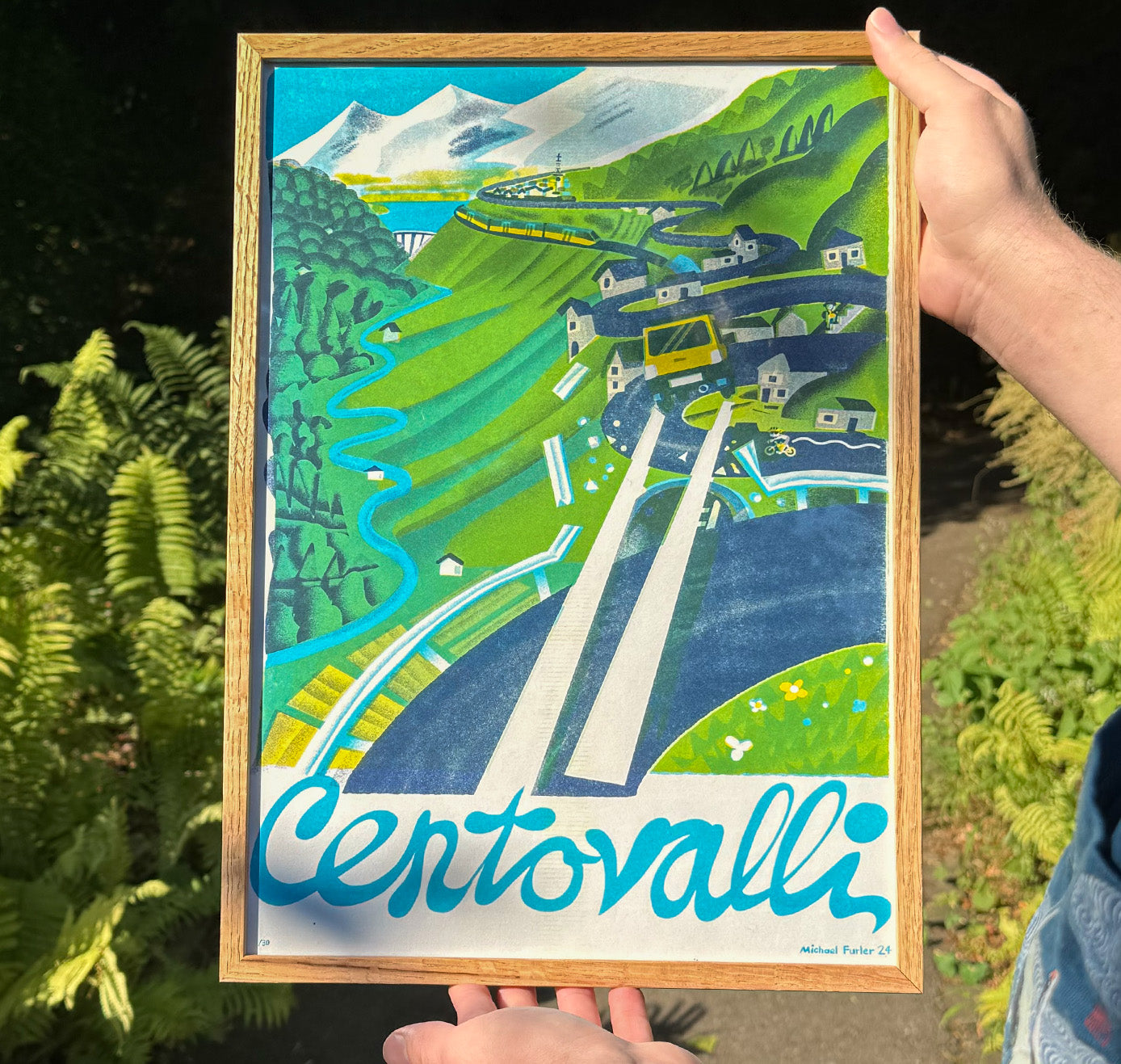 Plundernase - Plakat "Centovalli" (3 Stück)