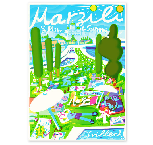 Plundernase - Plakat "Marzili" (3 Stück)