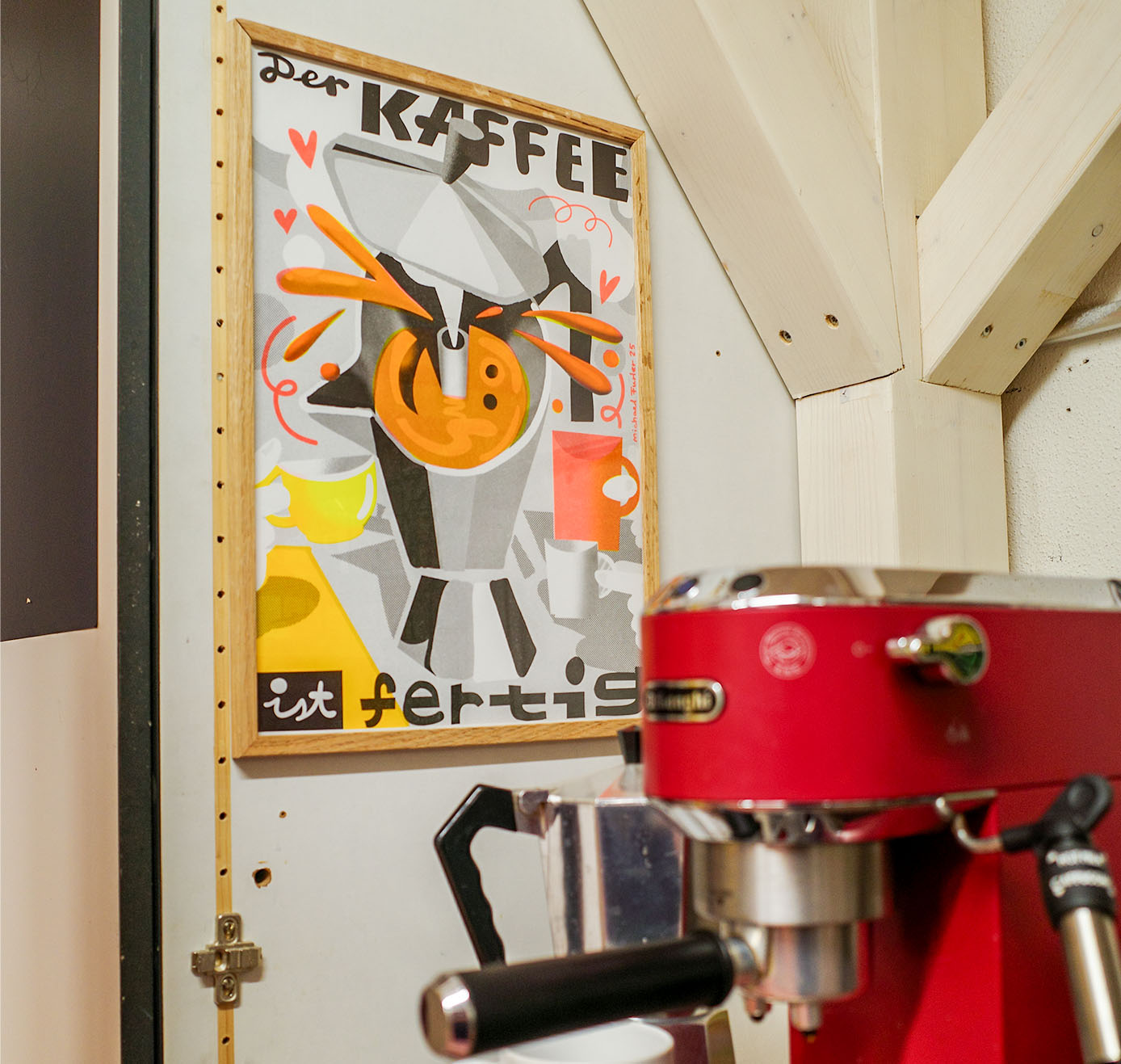 Plundernase - Plakat "Der Kaffee ist fertig" (3 Stück)