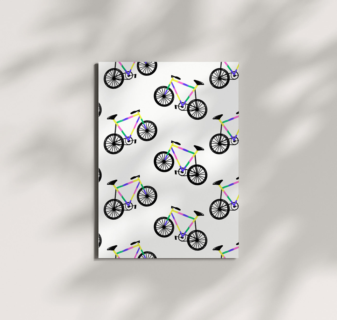 Pomba - Postkarte "retro bike" (10 Stück)