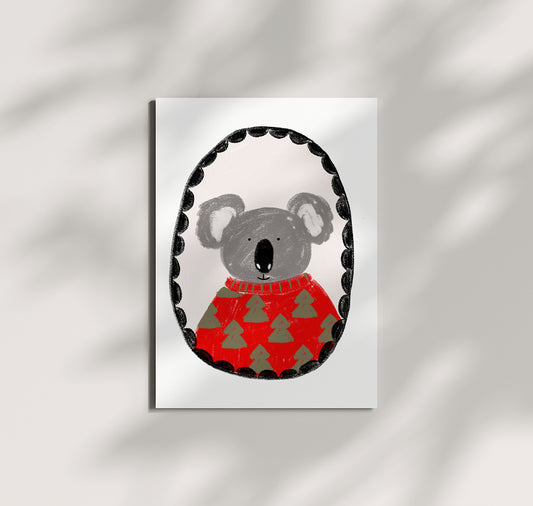 Pomba - Postkarte "Aussie" (10 Stück)