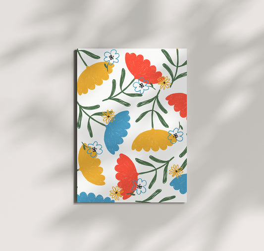 Pomba - Postkarte "Frühlingsstrauss" (10 Stück)