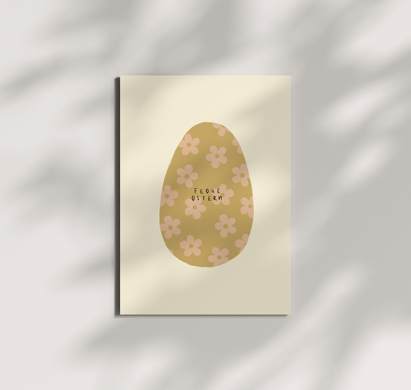 Pomba - Grusskarte "Grünes Osterei" (10 Stück)