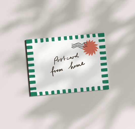 Pomba - Postkarte "Postcard from home" (10 Stück)