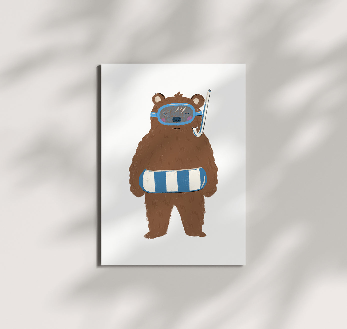 Pomba - Postkarte "Sommer-Knut" (10 Stück)