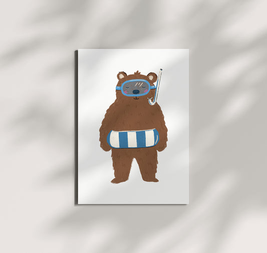 Pomba - Postkarte "Sommer-Knut" (10 Stück)