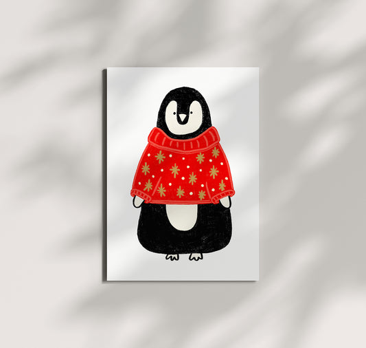 Pomba - Postkarte "Winterpingu" (10 Stück) VORBESTELLUNG