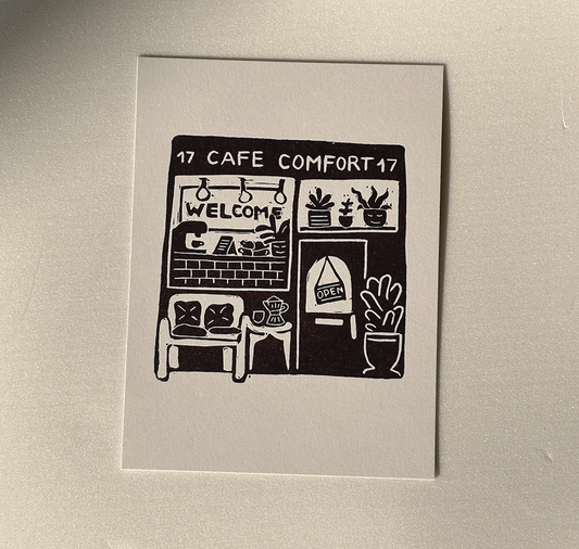 Talinolou - Postkarte "Kaffee" (10 Stück)